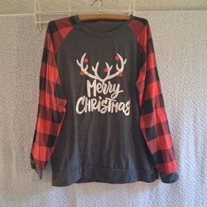 Merry Christmas XL Gray